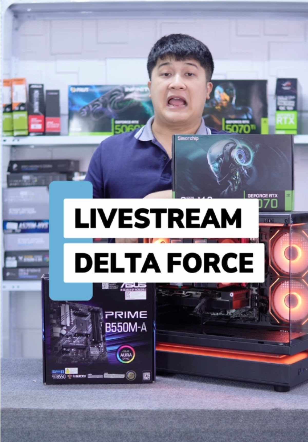 Cấu Hình PC LiveStream & Chiến Game Delta Force Tầm Giá 25 Triệu Tốt Nhất   